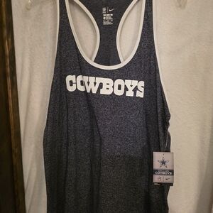 Nike Cowboys Dark Gray Tank Top